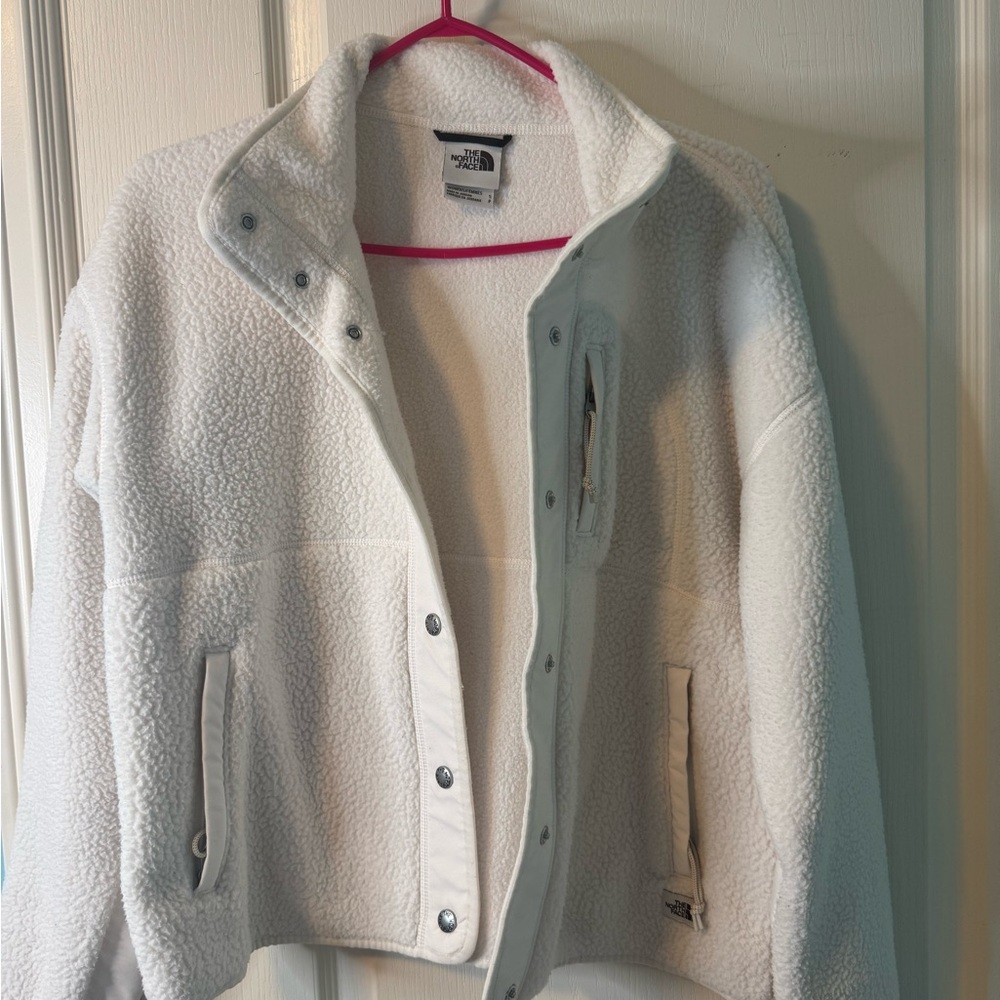 The North Face Women's Cream Teddy Jacket